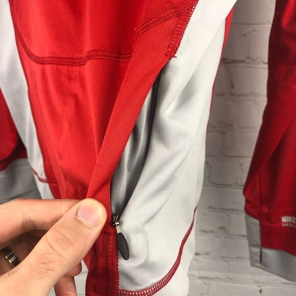 Mountain HardWear Red WindStopper Tech Jacket Women's Sz Medium - Picture 10 of 10